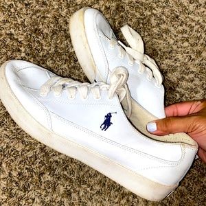 Polo by Ralph Lauren white shoes size 8.5